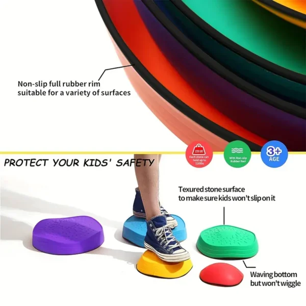 5pcs PP Balance Stepping Stones
