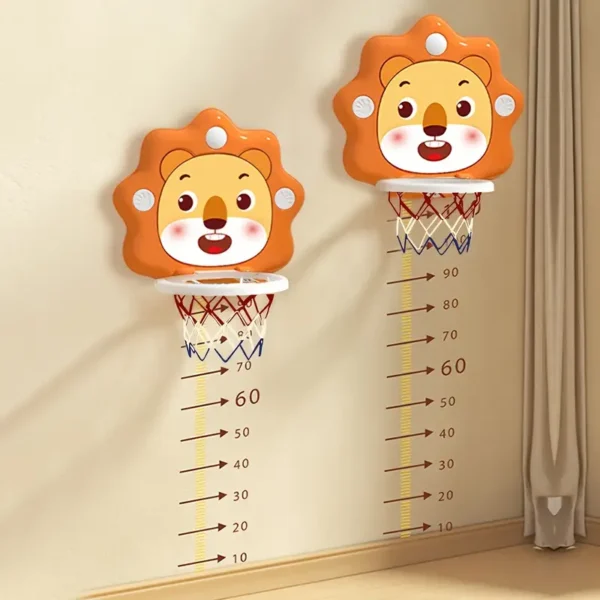 Cartoon Animal Basketball Hoop Set