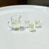 Micro Mini Cute Lemon Cup Set