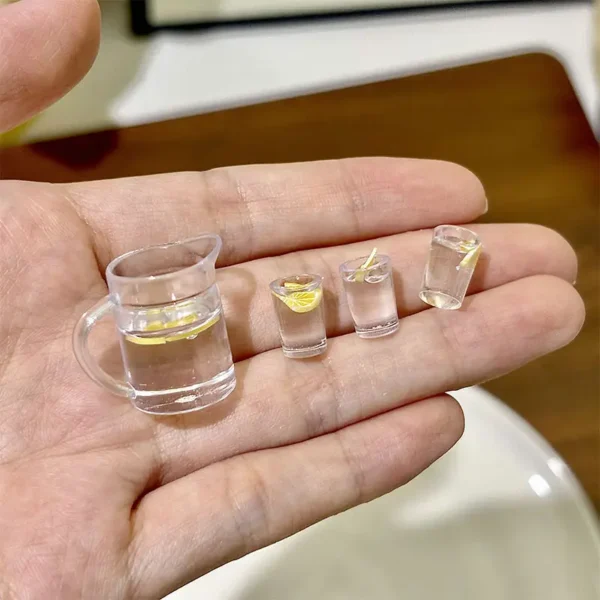 Micro Mini Cute Lemon Cup Set