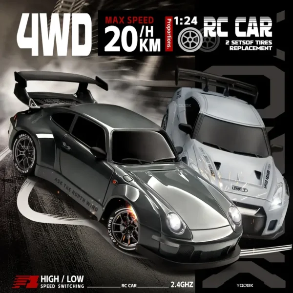 1:24 Remote Control Drift Car