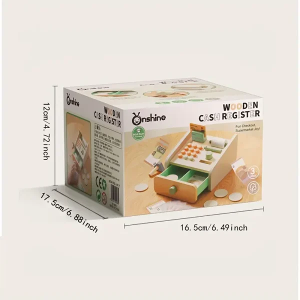 Boy Girl Playing Home Cash Register Set