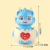 Cute Dragon Dinosaur Eggshell Car Toy Random Colour